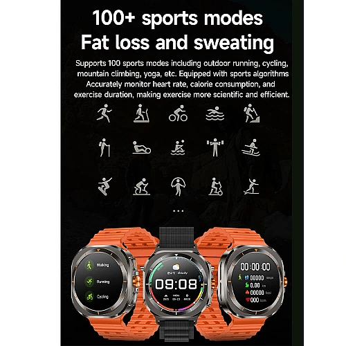 Smartwatch Microwear Z7 Ultra  - Black 