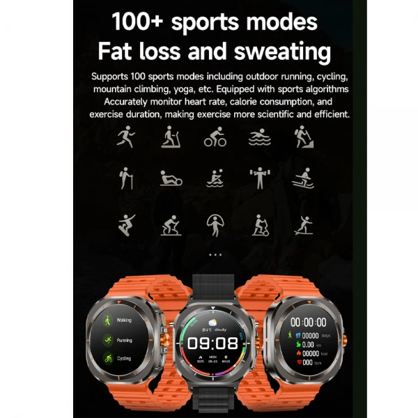 Smartwatch Microwear Z7 Ultra  - Black 