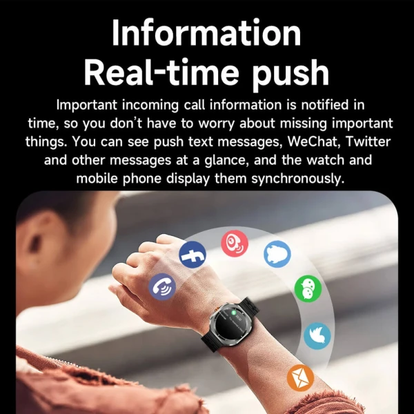 Smartwatch Microwear Z7 Ultra  - Black 