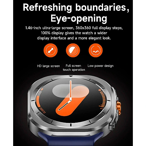 Smartwatch Microwear Z7 Ultra  - Black 