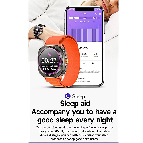 Smartwatch Microwear Z7 Ultra  - Black 