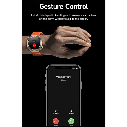 Smartwatch Microwear Z7 Ultra  - Black 