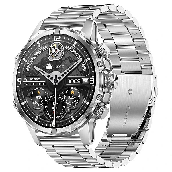Smartwatch Microwear CF53 - Silver Steel Smartwatch Microwear CF53 - Silver Steel
