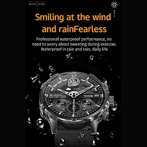 Smartwatch Microwear CF53 - White Silicone