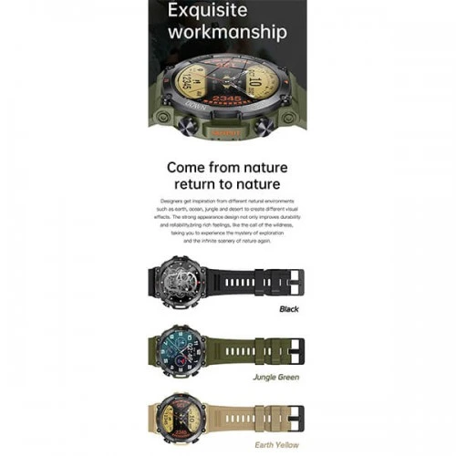 Smartwatch Bakeey  K76 Pro - Black