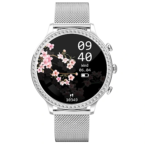 Smartwatch Microwear I70 - Silver Steel