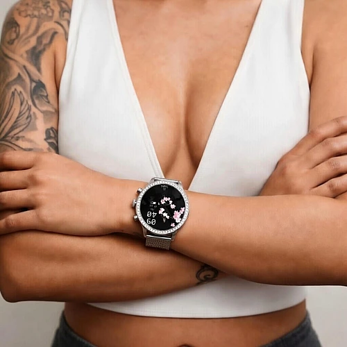 Smartwatch Microwear I70 - Silver Steel