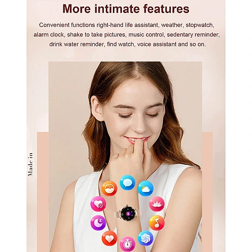 Smartwatch Microwear NX7 Pro - Silver Steel Smartwatch Microwear NX7 Pro - Silver Steel