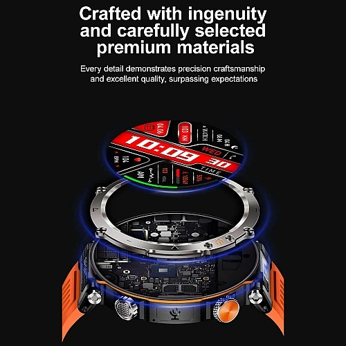 Smartwatch Microwear HT30 - Green Camo