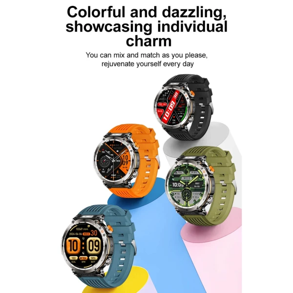 Smartwatch Microwear   HT30 - Blue Camo
