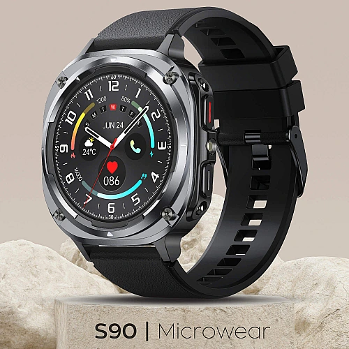 Smartwatch Microwear S90 - Black