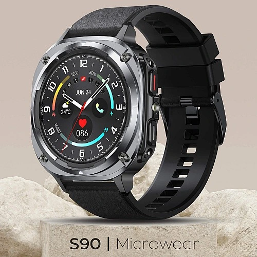 Smartwatch Microwear S90 - Black