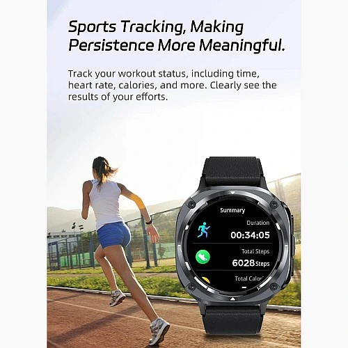 Smartwatch Microwear S90 - Black