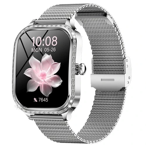 Smartwatch Microwear MK88 - Silver Steel Smartwatch Microwear MK88 - Silver Steel
