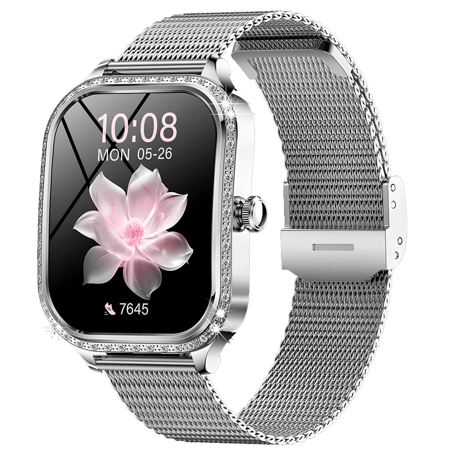 Smartwatch Microwear MK88 - Silver Steel