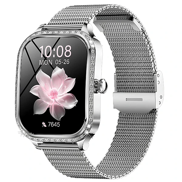 Smartwatch Microwear MK88 - Silver Steel