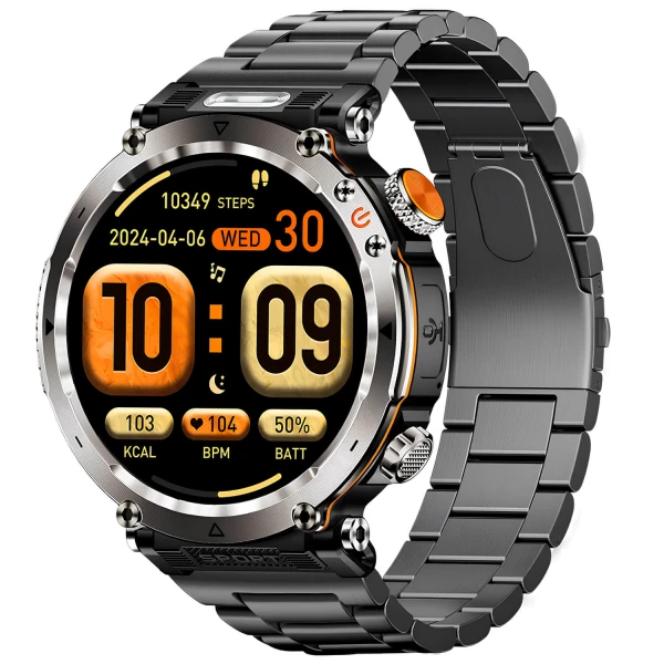 Smartwatch Microwear   HT30 - Black Steel