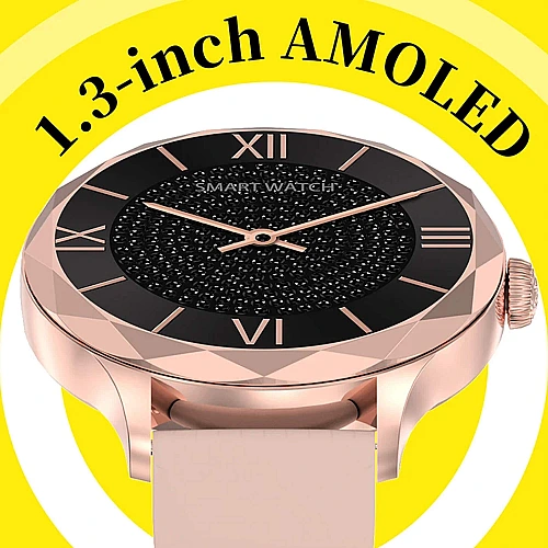 Smartwatch Microwear DTS - Gold Rose Steel