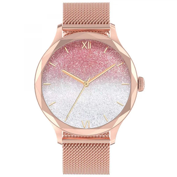 Smartwatch Microwear DTS - Gold Rose Steel
