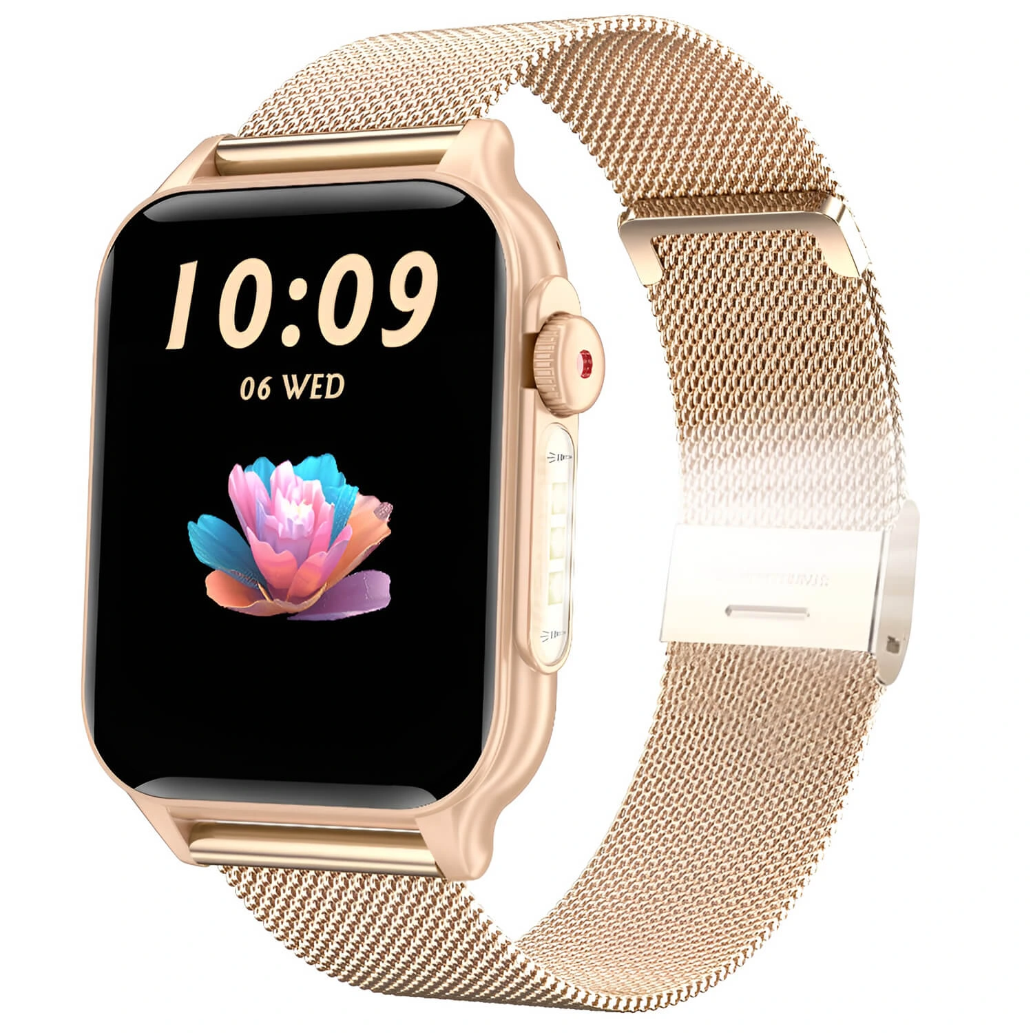 Smartwatch Microwear P6 Max - Gold Steel