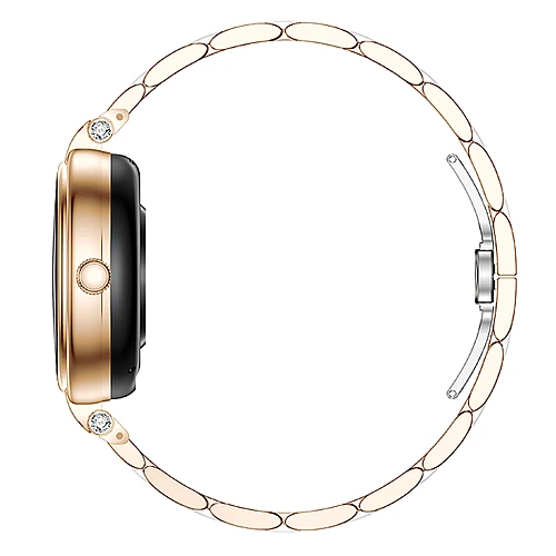 Smartwatch Microwear AK62 - Gold Steel