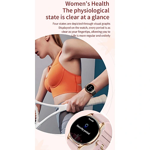 Smartwatch Microwear Y11 - Gold Steel