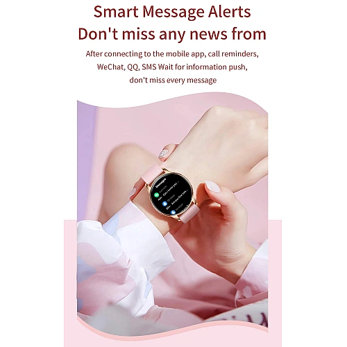 Smartwatch Microwear Y11 - Gold Steel