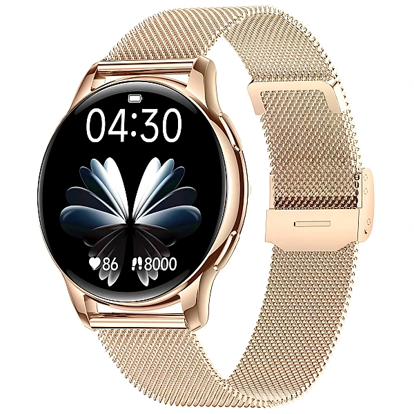 Smartwatch Microwear Y11 - Gold Steel
