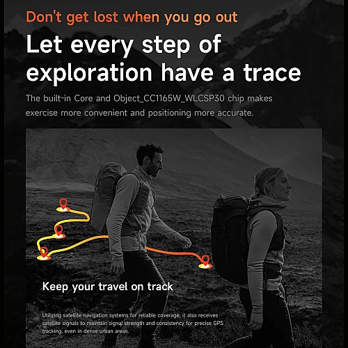 Smartwatch Microwear KC91 - Black Silicone