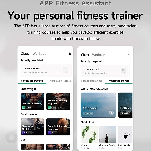 Smartwatch Microwear KC91 - Black Silicone