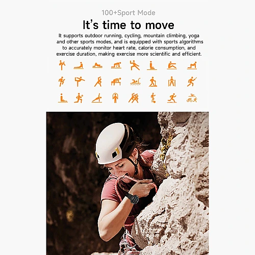 Smartwatch Microwear KC91 - Pink Silicone