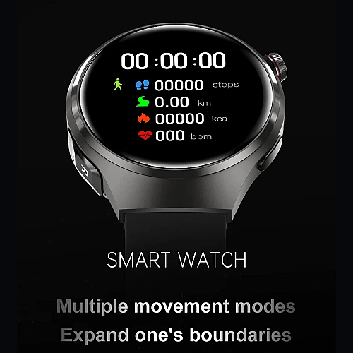 Smartwatch Microwear DK56 -  Silver Silicone