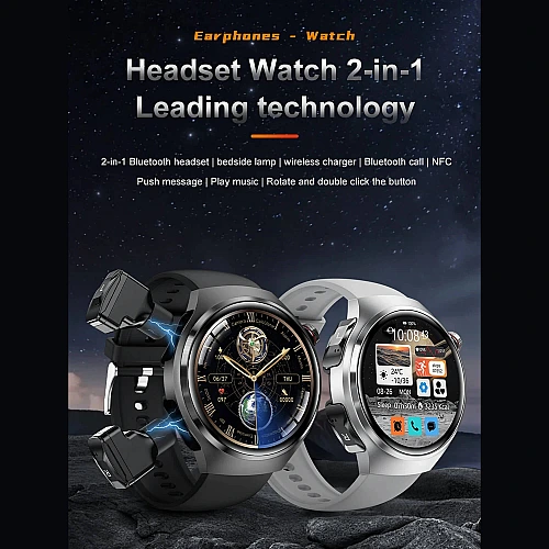 Smartwatch Microwear DK56 -  Silver Silicone