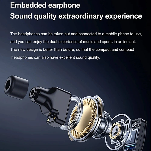 Smartwatch Microwear DK56 -  Silver Silicone