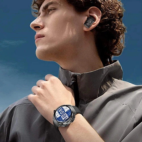 Smartwatch Microwear DK56 -  Silver Silicone