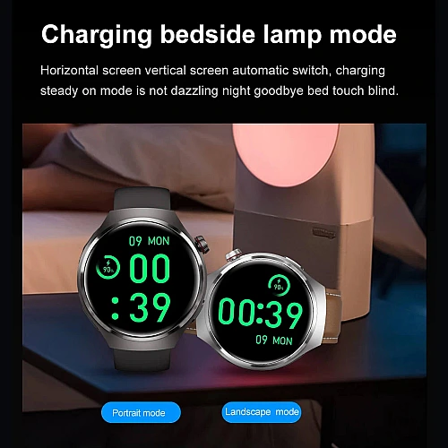 Smartwatch Microwear DK56 -  Silver Silicone