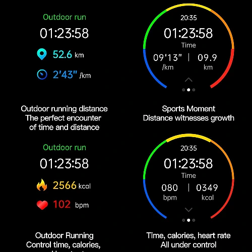 Smartwatch Microwear AK77 - Black Steel Smartwatch Microwear AK77 - Black Steel