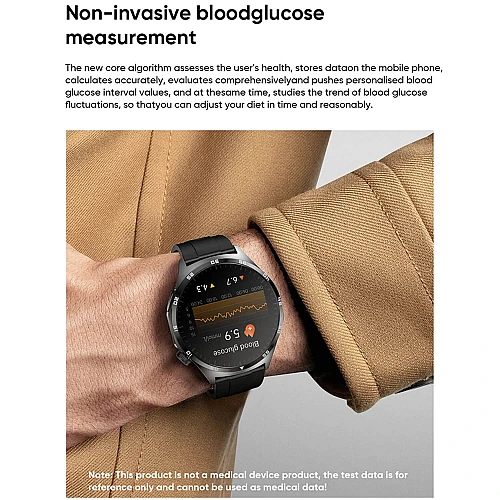 Smartwatch Microwear MT300 - Black Silicone