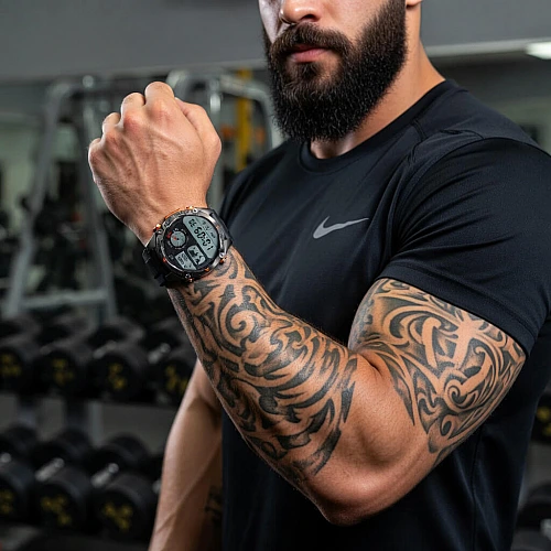 Smartwatch Microwear G100 GPS  - Black