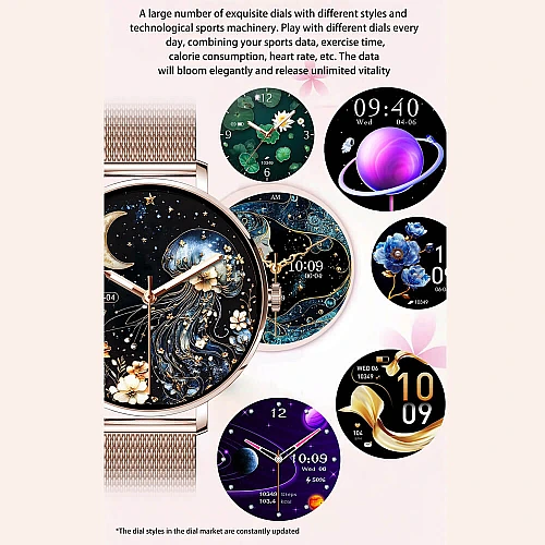 Smartwatch Microwear NX21 -  Gold Steel