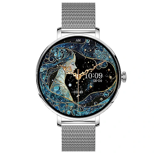 Smartwatch Microwear NX21 -  Silver Steel