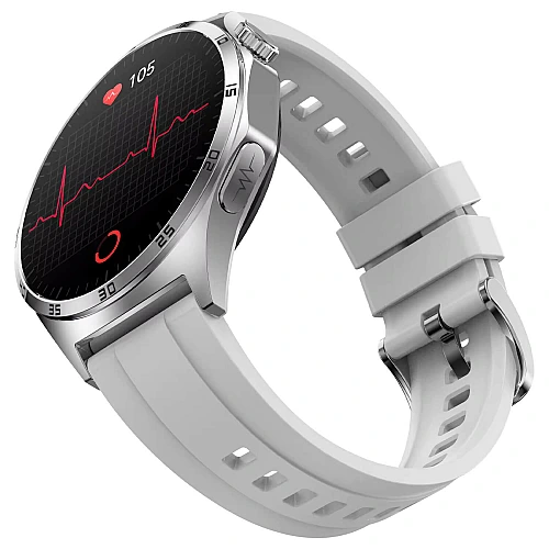 Smartwatch Microwear MT300 - Grey Silicone Smartwatch Microwear MT300 - Grey Silicone