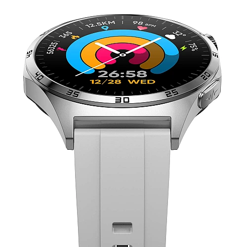 Smartwatch Microwear MT300 - Grey Silicone Smartwatch Microwear MT300 - Grey Silicone