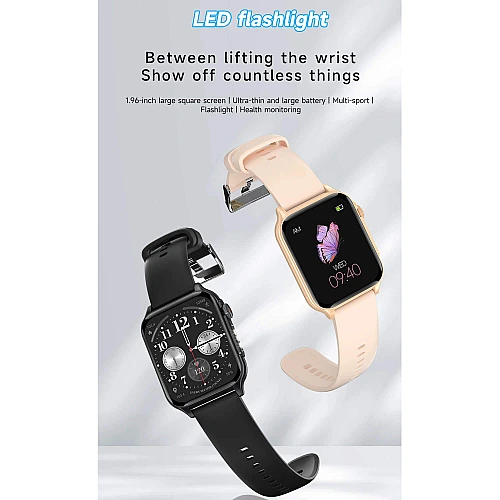 Smartwatch Microwear P6 Max - Black Steel Smartwatch Microwear P6 Max - Black Steel