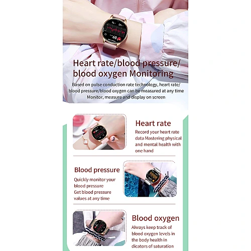 Smartwatch Microwear Y11 - Black Steel