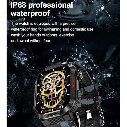 Smartwatch Microwear TK25 - Black 