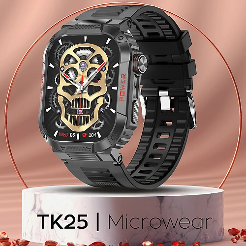 Smartwatch Microwear TK25 - Black 