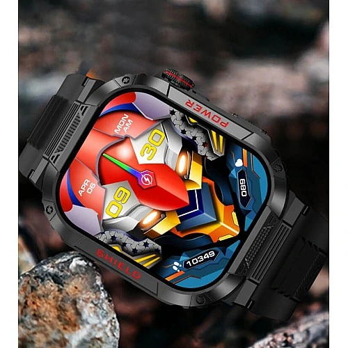 Smartwatch Microwear TK25 - Black 