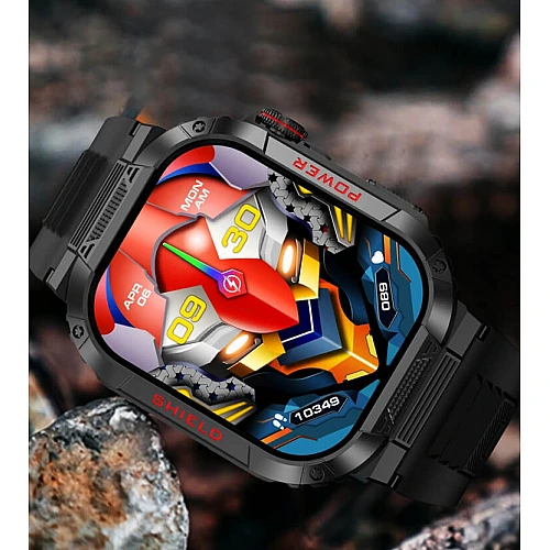 Smartwatch Microwear TK25 - Black 