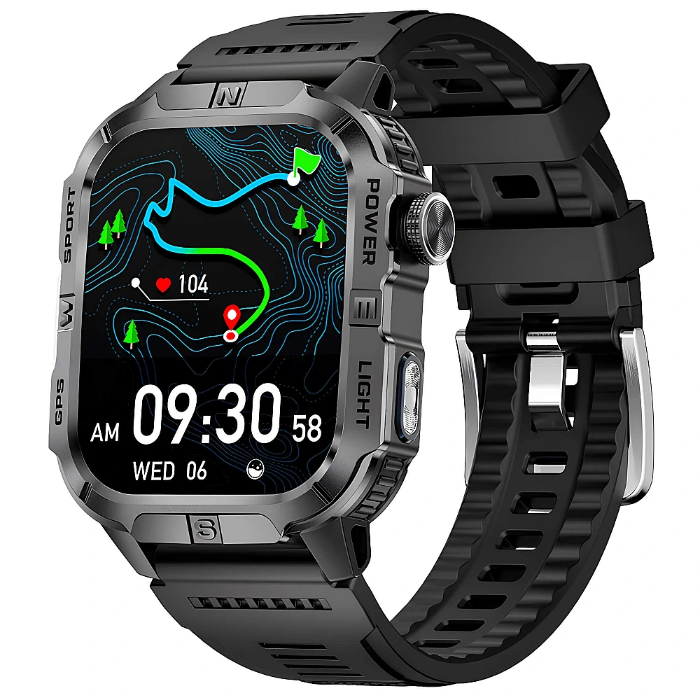 Smartwatch Microwear GTH3 - Black